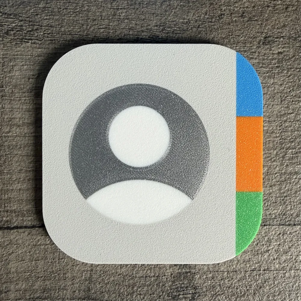 Apple Icon Coaster Set photo 5